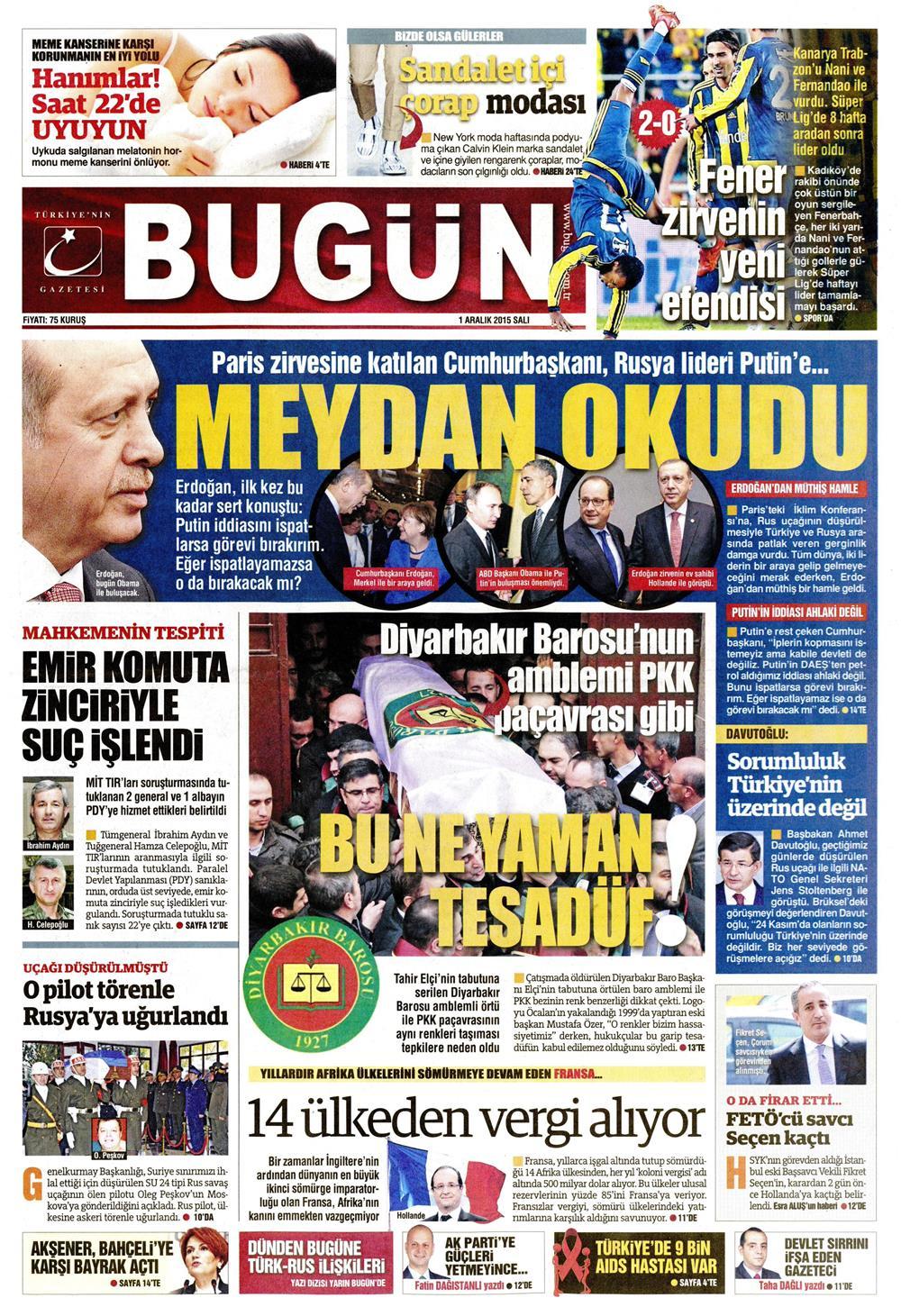 Gazeteler bugün ne yazdı? - 3