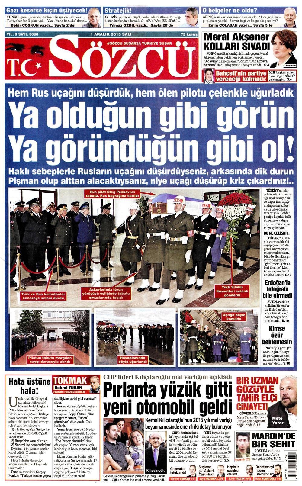 Gazeteler bugün ne yazdı? - 14