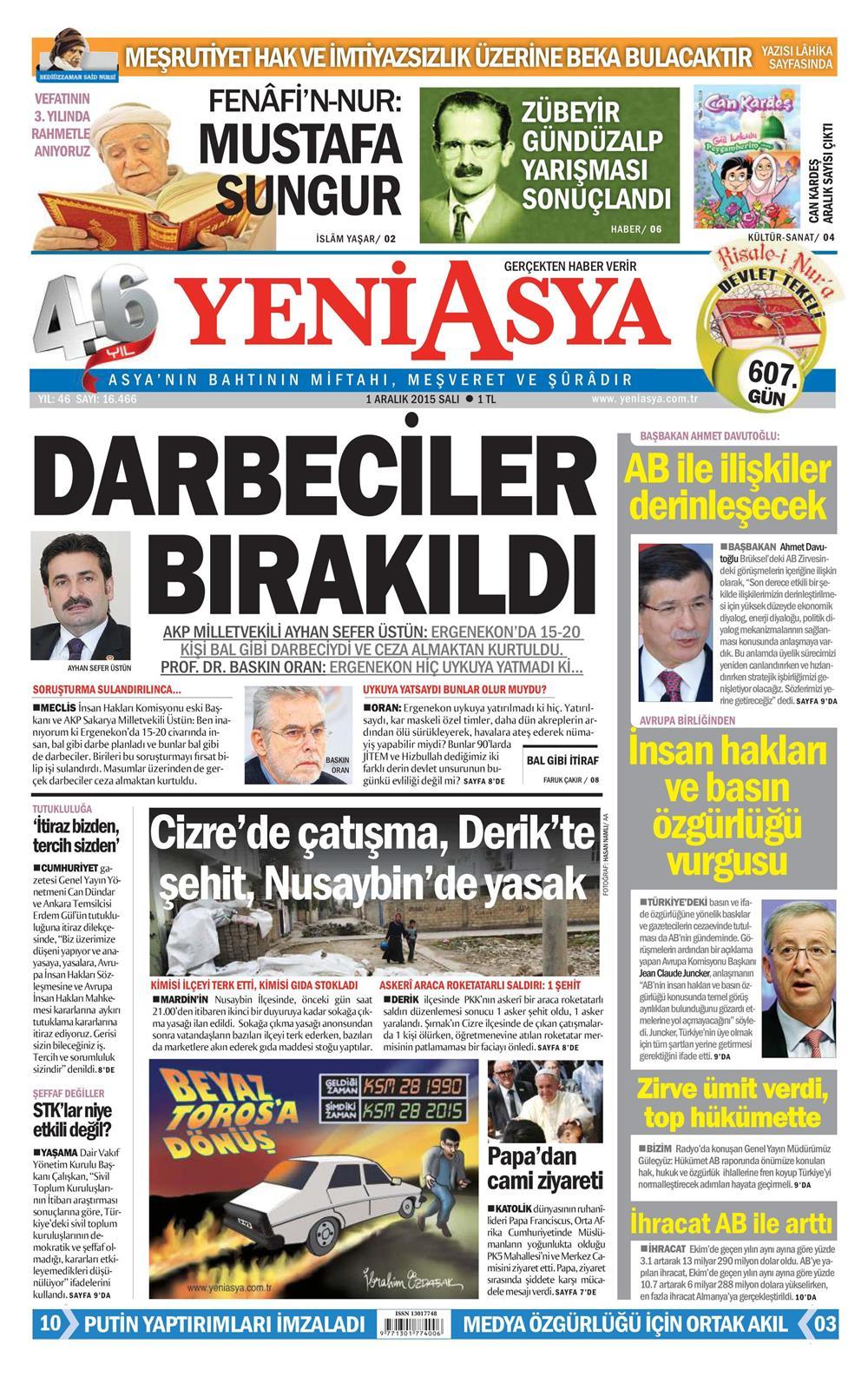 Gazeteler bugün ne yazdı? - 11