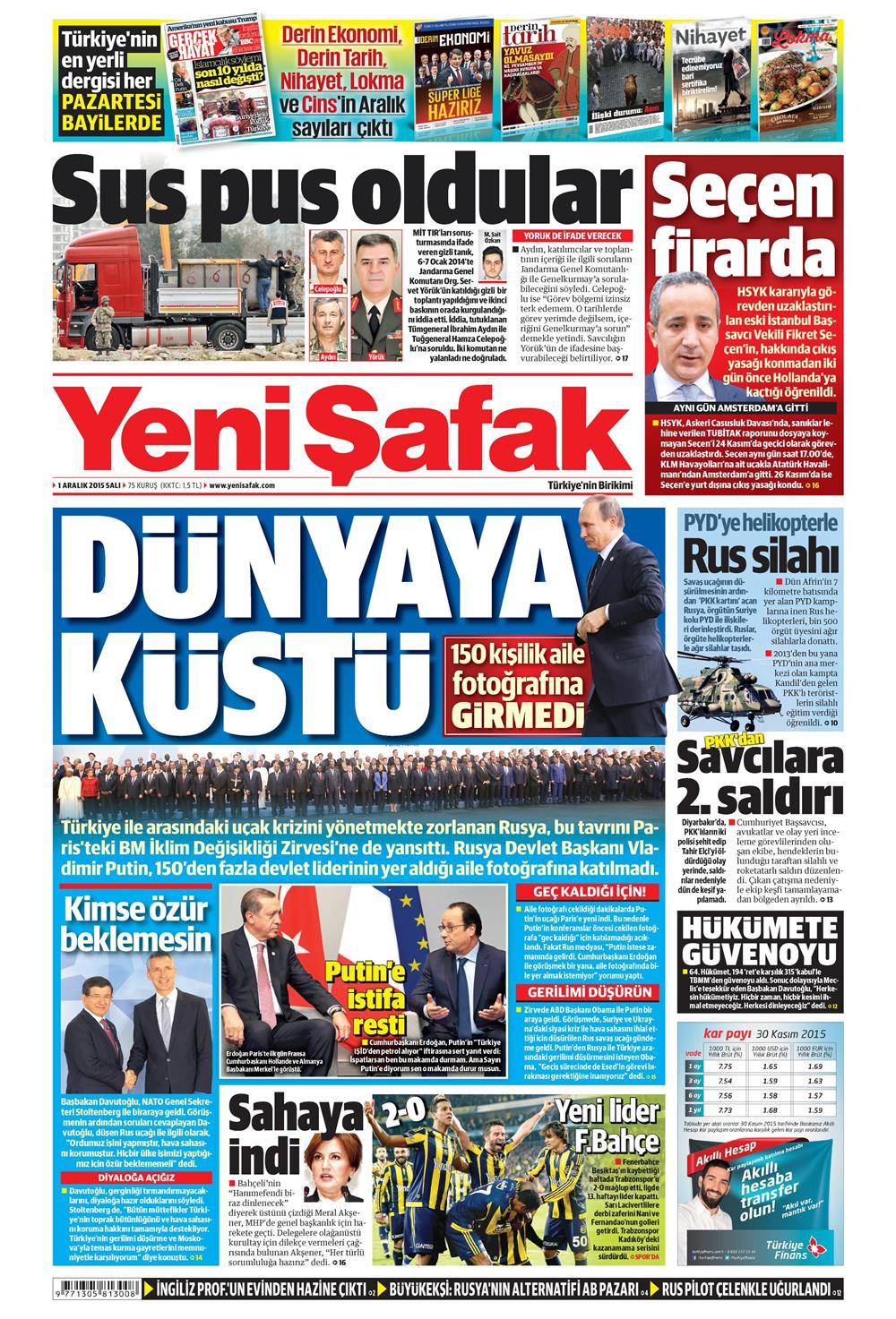 Gazeteler bugün ne yazdı? - 22