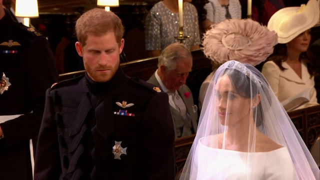 Prens Harry-Meghan Markle düğününden kareler - 40