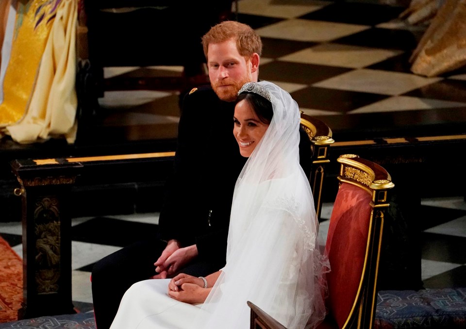 Prens Harry-Meghan Markle düğününden kareler - 35