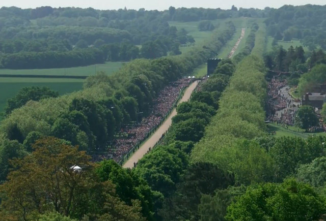 Prens Harry-Meghan Markle düğününden kareler - 10