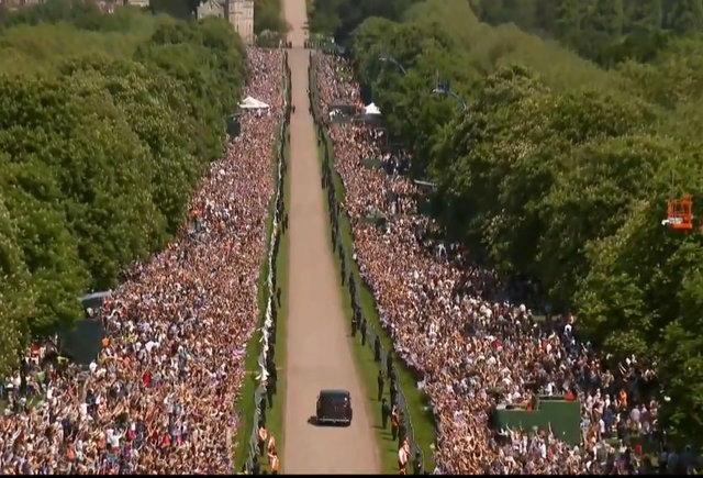 Prens Harry-Meghan Markle düğününden kareler - 11