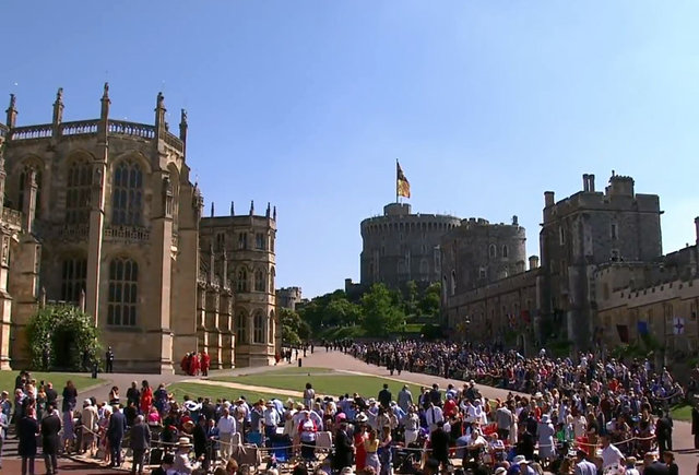 Prens Harry-Meghan Markle düğününden kareler - 13