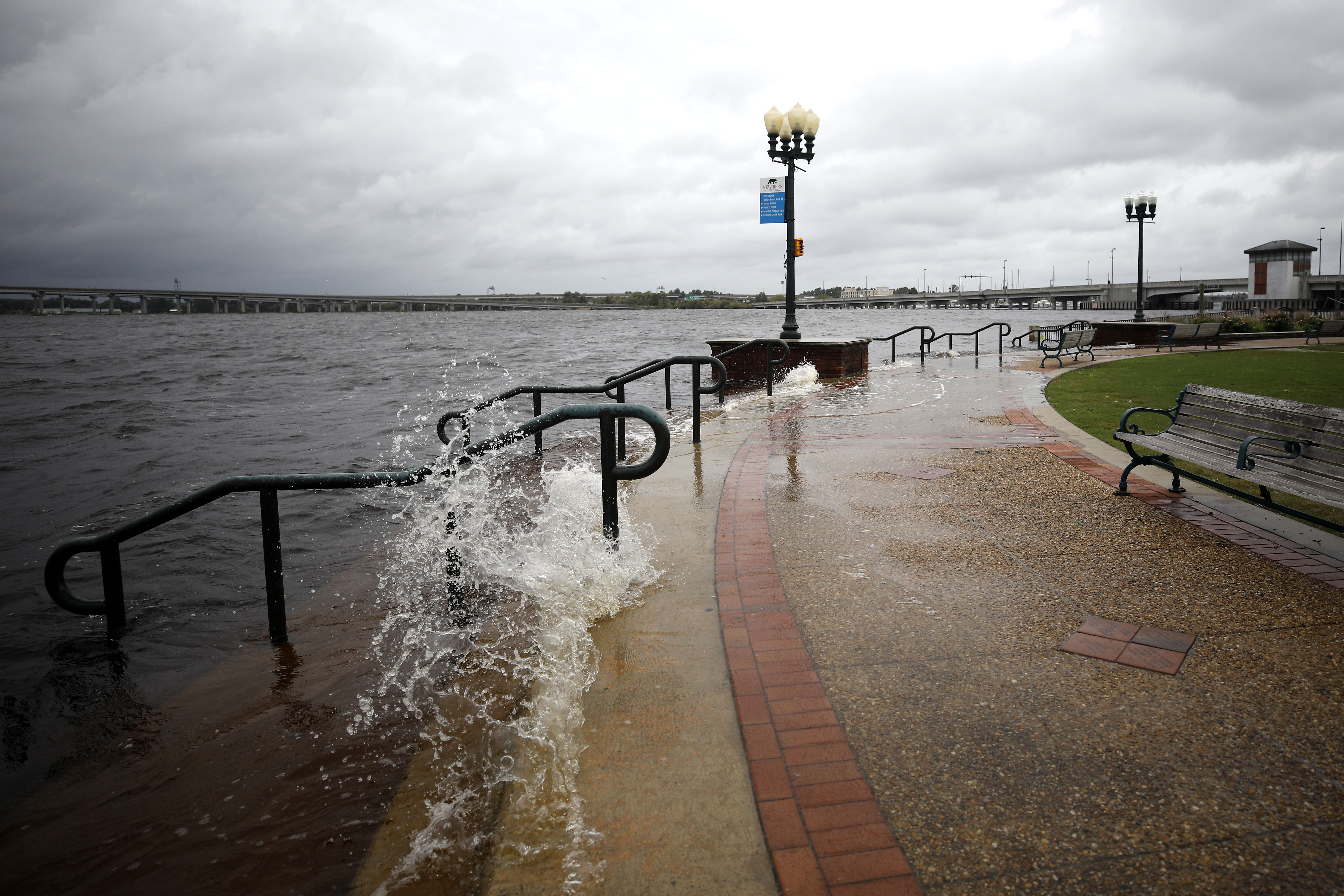Florence kasırgası etkisini göstermeye başladı - 6