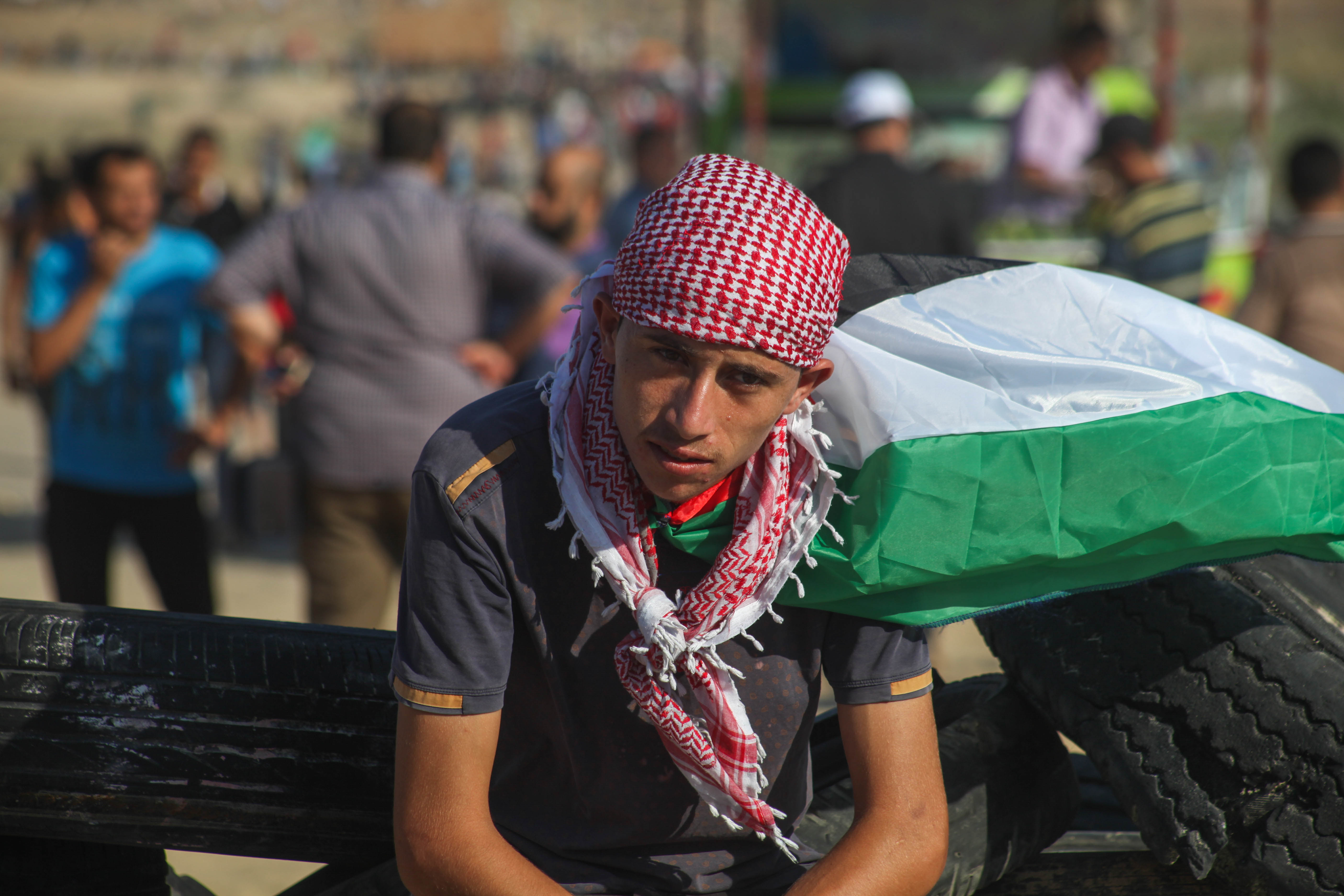 Filistin'deki 'Büyük Dönüş Yürüyüşü'nden direnişin fotoğrafları - 10