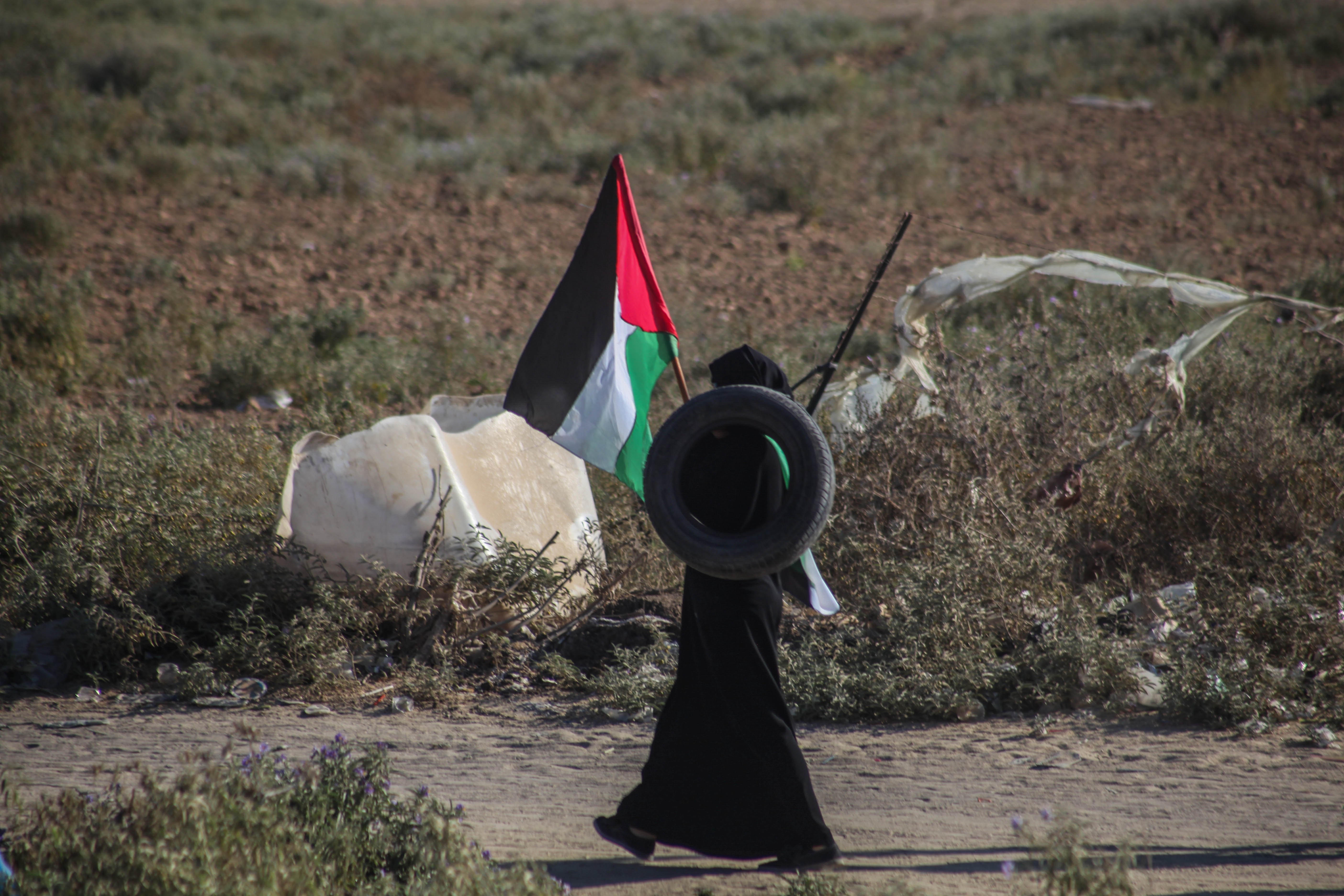 Filistin'deki 'Büyük Dönüş Yürüyüşü'nden direnişin fotoğrafları - 11