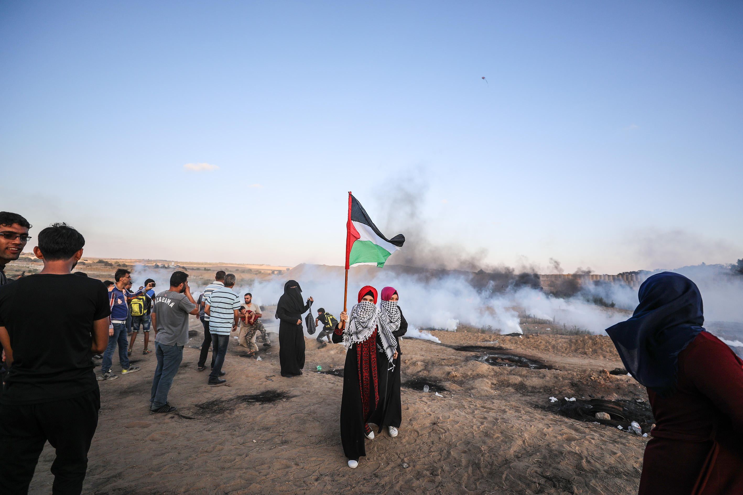 Filistin'deki 'Büyük Dönüş Yürüyüşü'nden direnişin fotoğrafları - 5