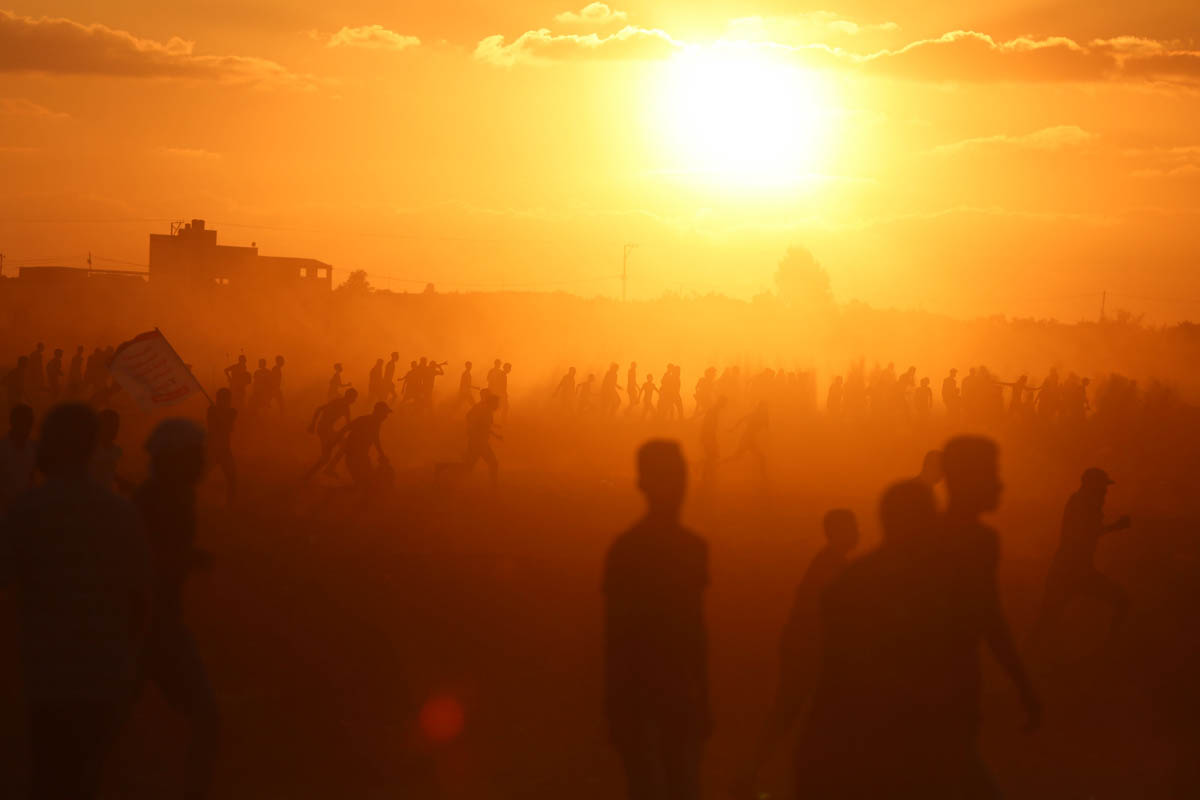 Gazze Şerdi'nde süren protestolar - 1