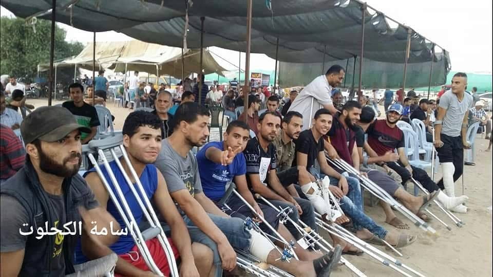 Gazze Şeridi sınırında düzenlenen barışçıl 'Büyük Dönüş Yürüyüşü' gösterileri - 0