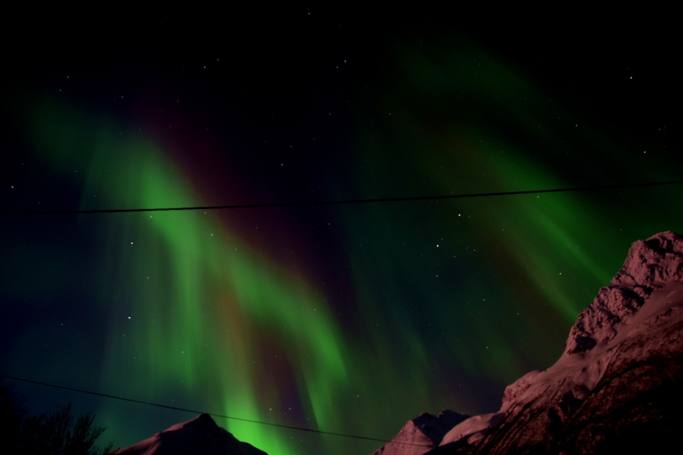 Kuzey ışıklarının görsel şovu - 22