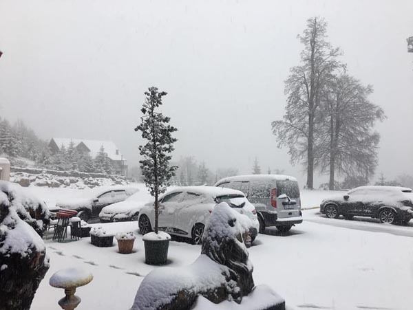 Kartepe'ye yılın ilk karı düştü - 7