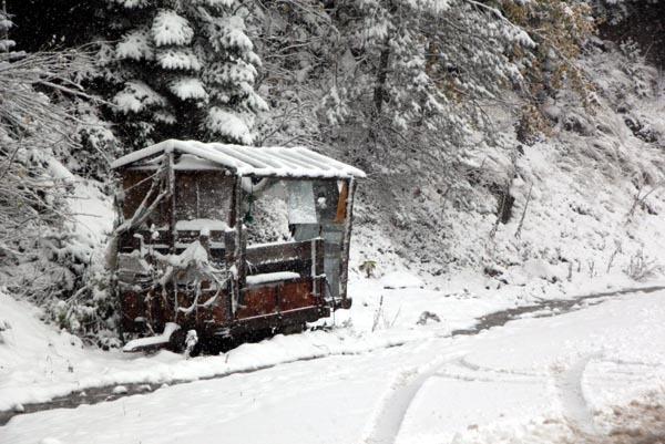 Kartepe'ye yılın ilk karı düştü - 16