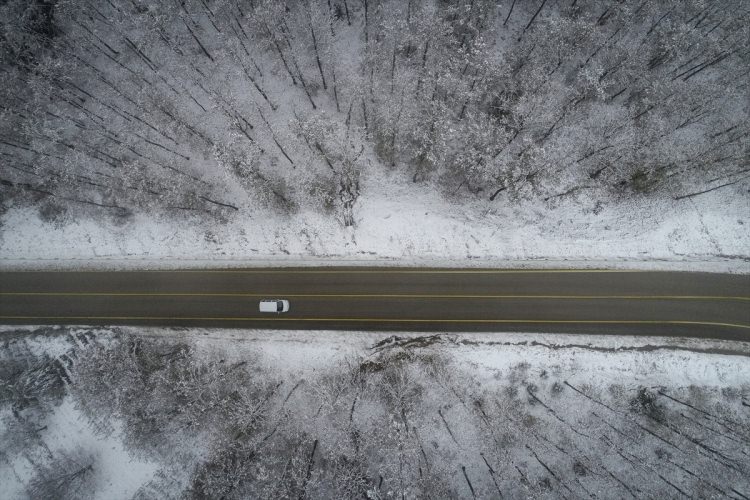 Kartepe'ye yılın ilk karı düştü - 18