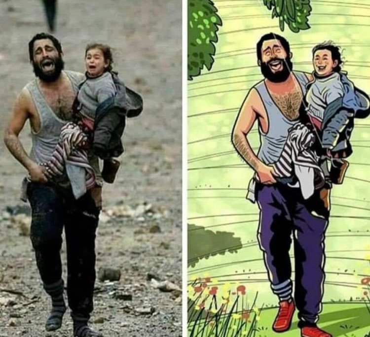 Dünyadaki savaşın acı yüzü - 6