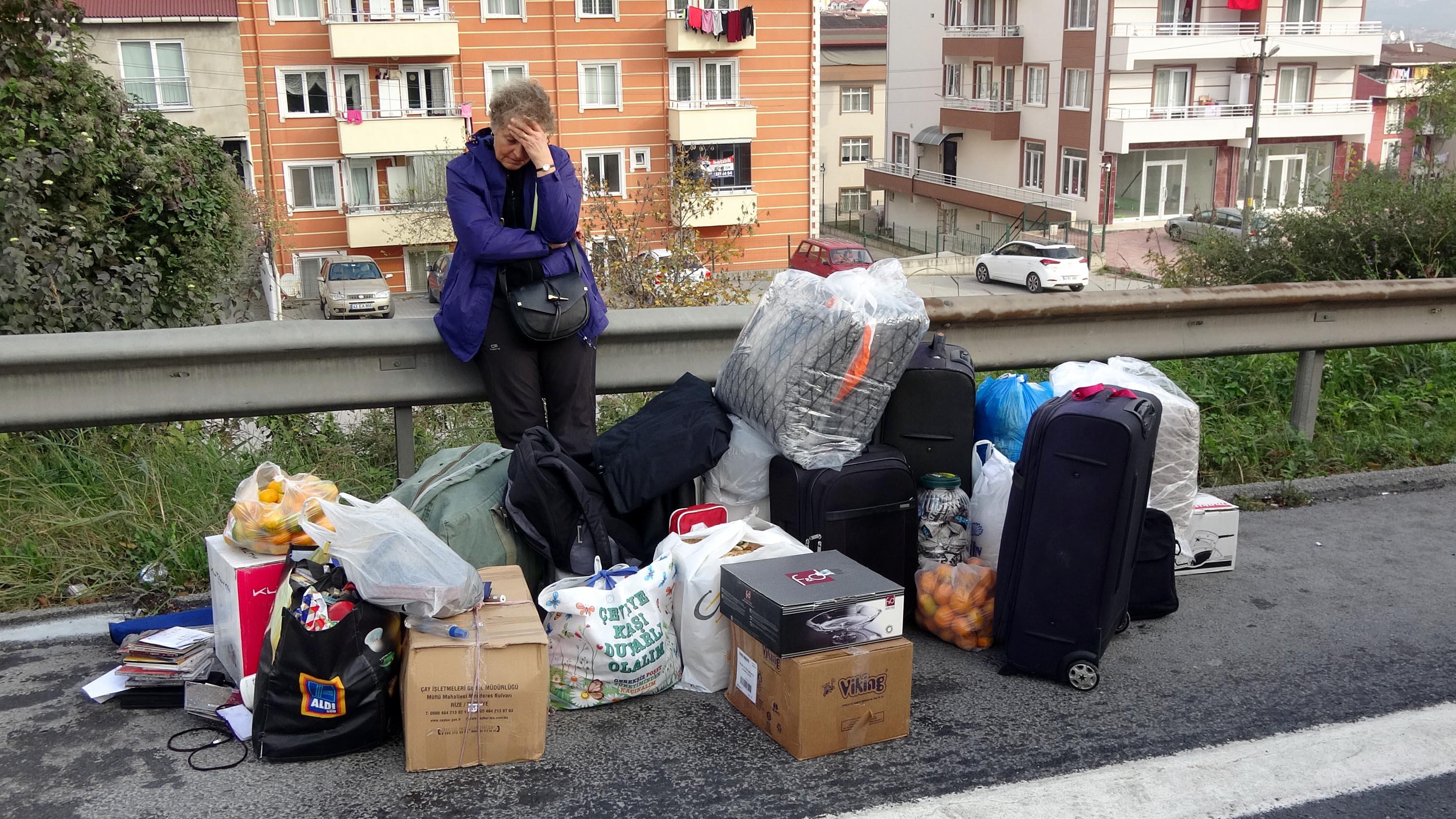 Yanan arabadan canını son anda kurtardı - 2