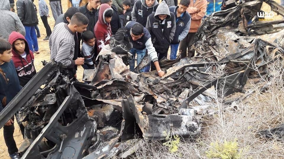 İsrail'in, Hamasın Kassam tugayları komutanına yaptığı suikastin görüntüleri - 12