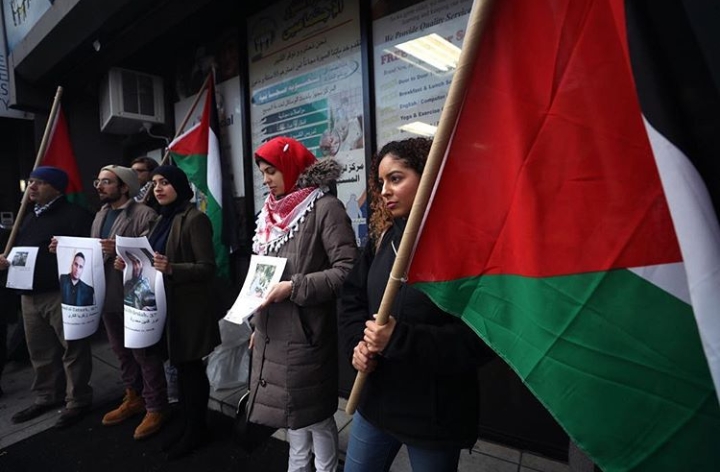 New York’ta İsrail’e 'Filistin' protestosu - 7