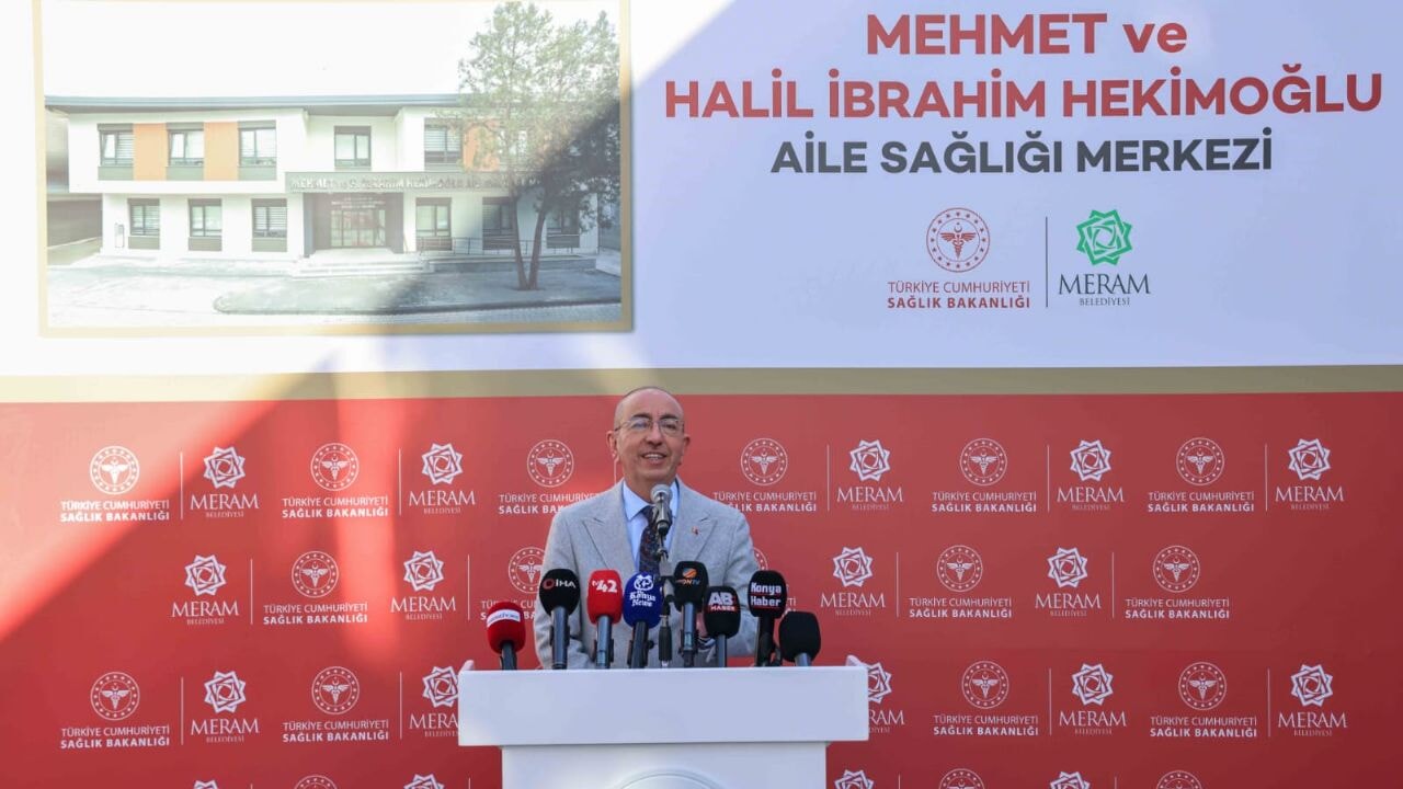 Meram'da 21 bin kişiye hizmet verecek sağlık merkezi açıldı