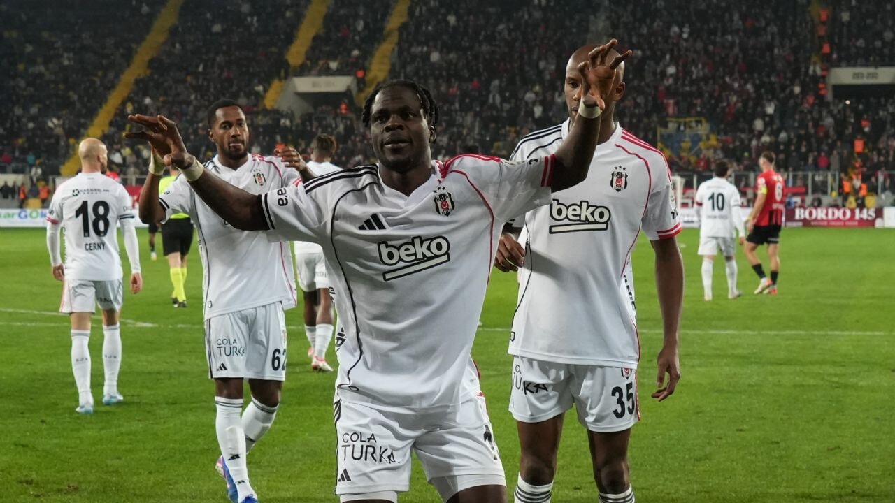 Beşiktaş, Ankara'dan 3 puanla döndü