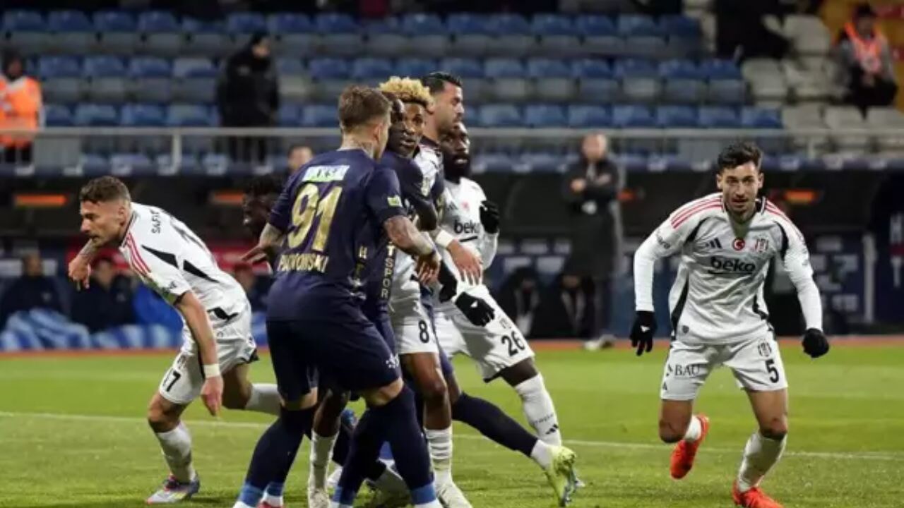 Beşiktaş'tan 10 kişiyle inanılmaz geri dönüş