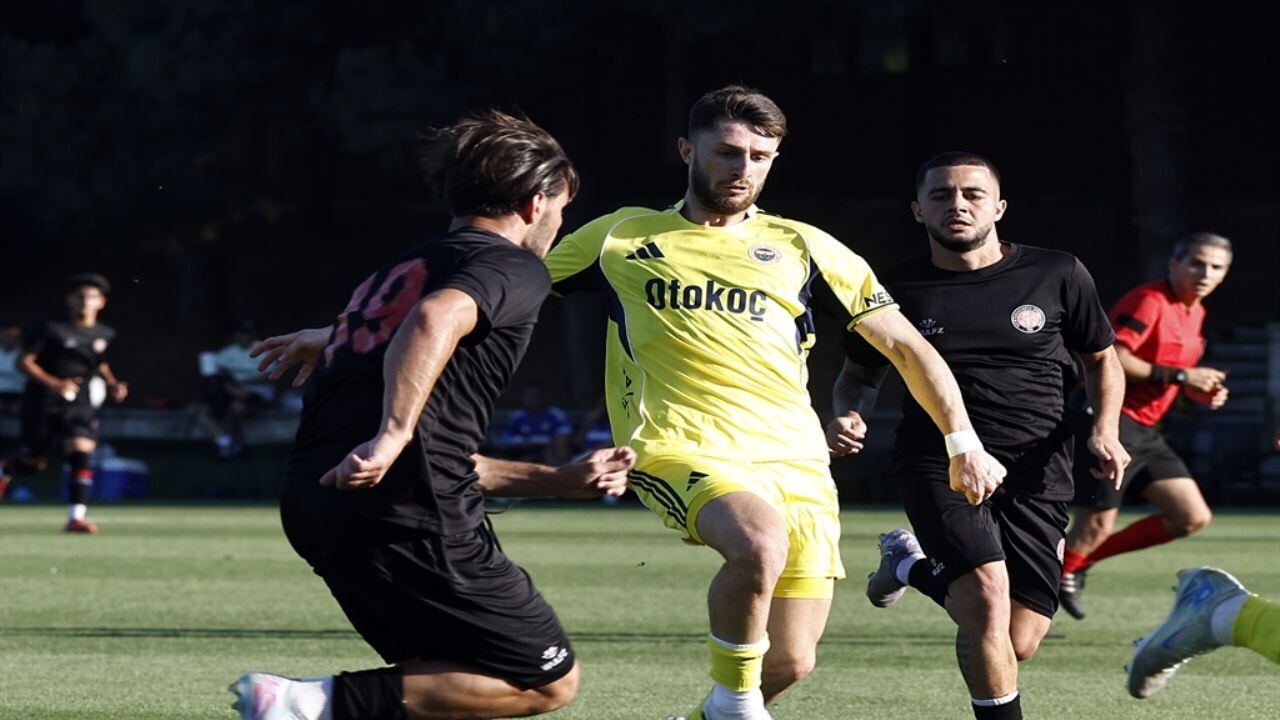 Fenerbahçe hazırlık maçında Fatih Karagümrük'le berabere kaldı