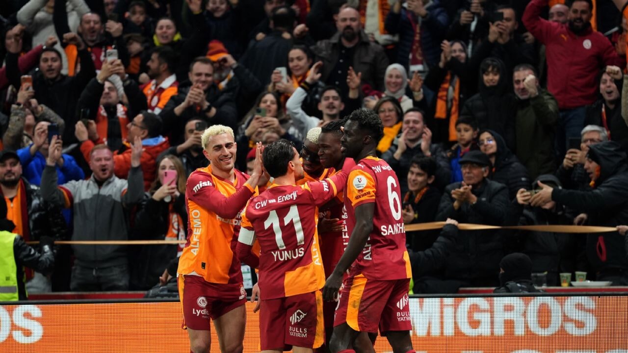 Galatasaray'dan ligde 3 maçlık galibiyet serisi