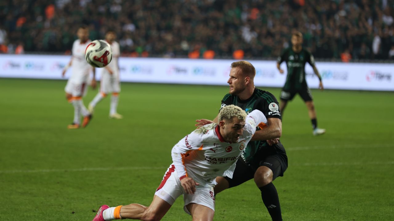 Galatasaray, namağlup ünvanını Kocaeli'nde bıraktı