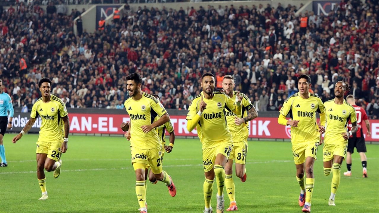 Gaziantep FK-Fenerbahçe: 0-4 Maçtan notlar...