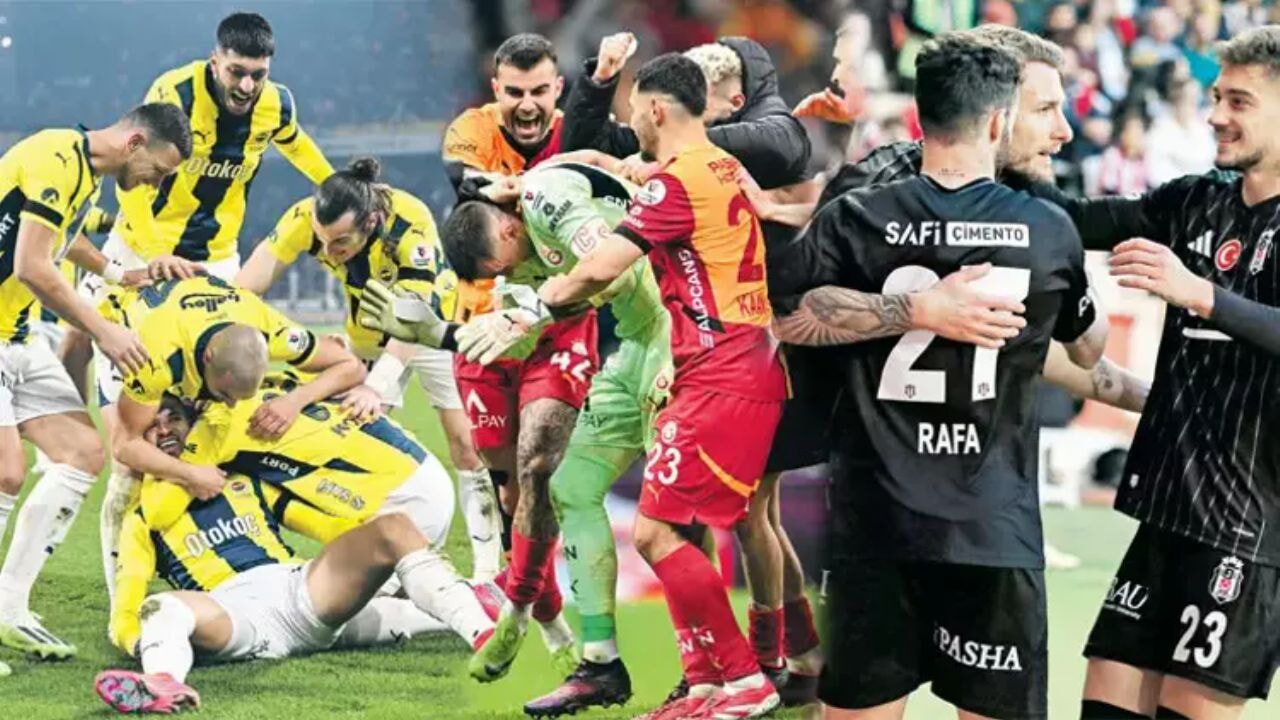 Kalbimiz bugün Galatasaray, Fenerbahçe ve Beşiktaş ile atıyor
