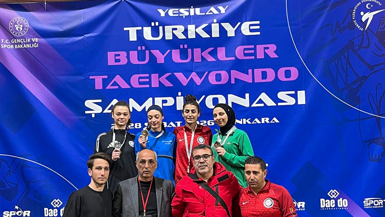 MERAM BELEDİYESPORLU SALİHA BAĞÇECİ TÜRKİYE ÜÇÜNCÜSÜ OLDU