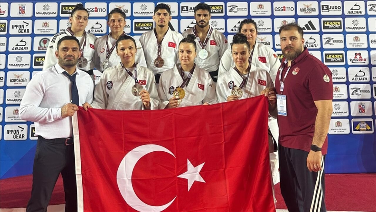 Milli judoculardan Avrupa Kupası'nın ilk gününde 1'i altın 8 madalya