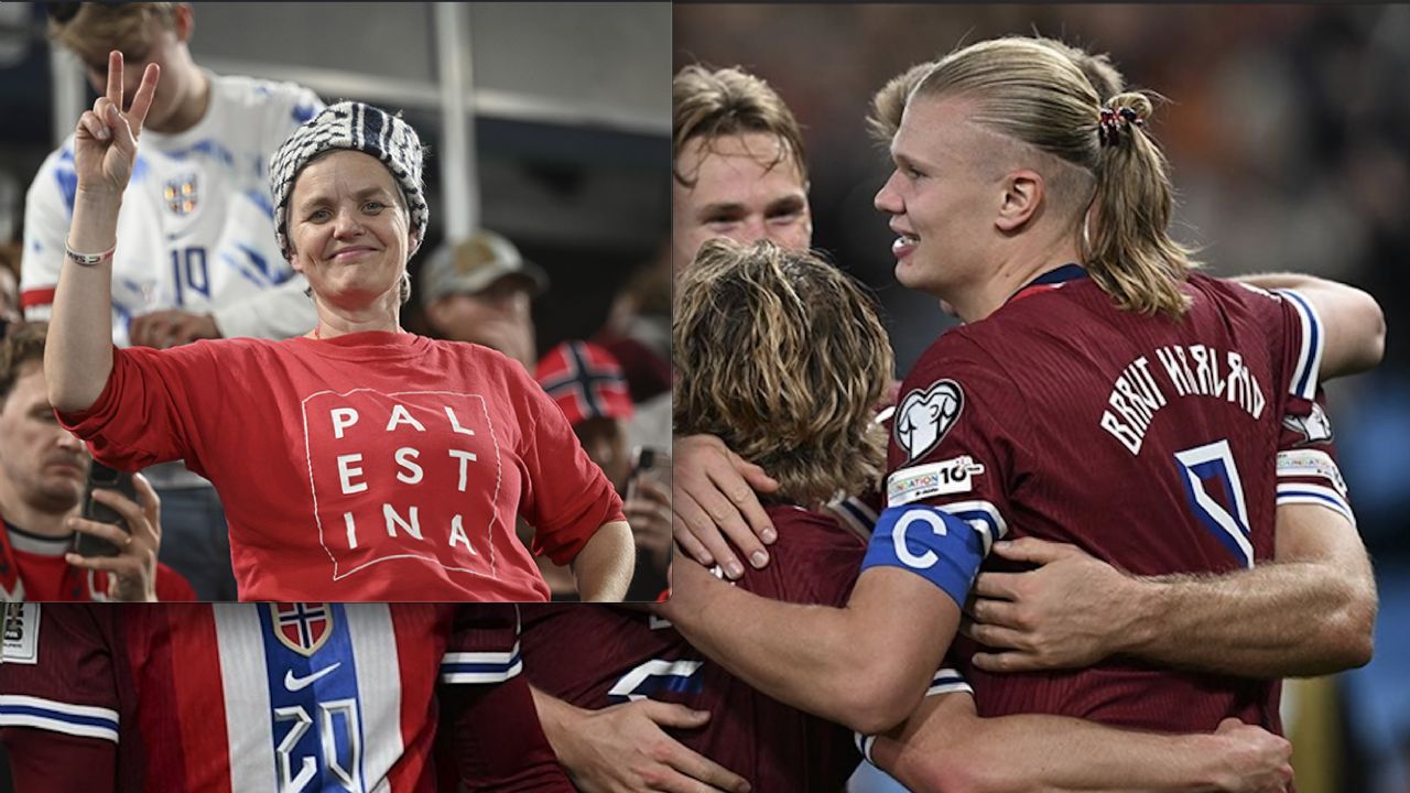 Norveç, İsrail'i parçaladı: 5-0… Filistin'e 90 dakika destek!