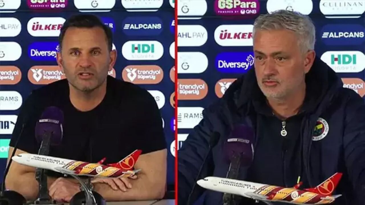 PFDK'dan şok kararlar: Mourinho'ya 4 maç, Buruk'a 1 maç ceza