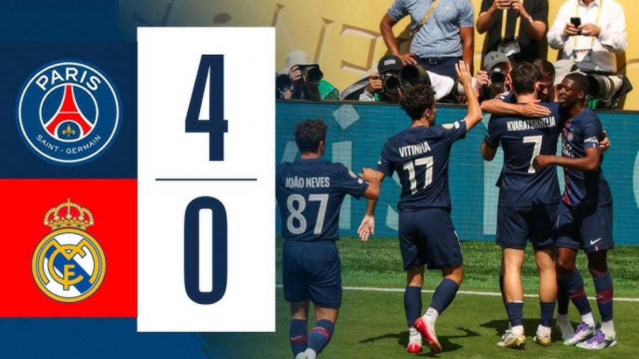 Real Madrid'in yarı final hezimeti: PSG finale yükseldi