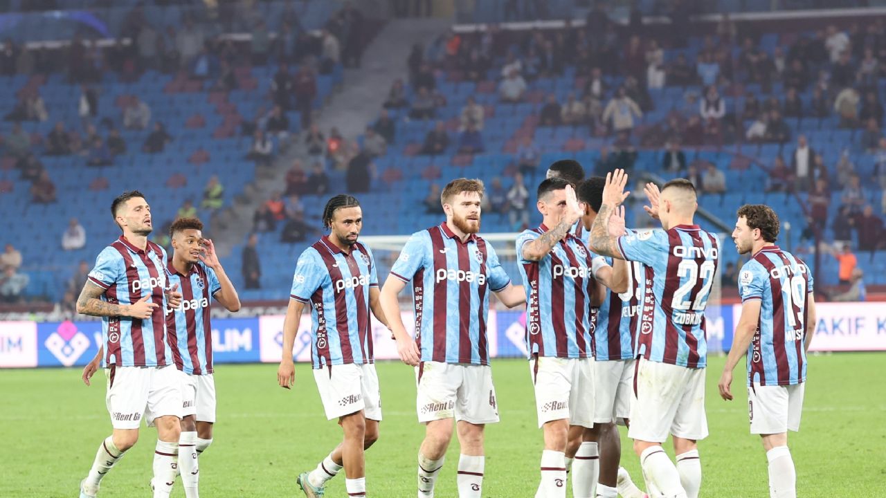 Trabzonspor evinde fırtına gibi esti