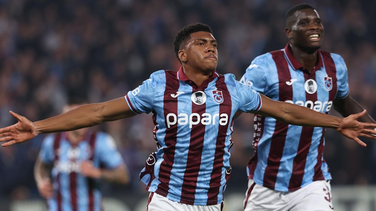 Trabzonspor'un golcüleri zirvede