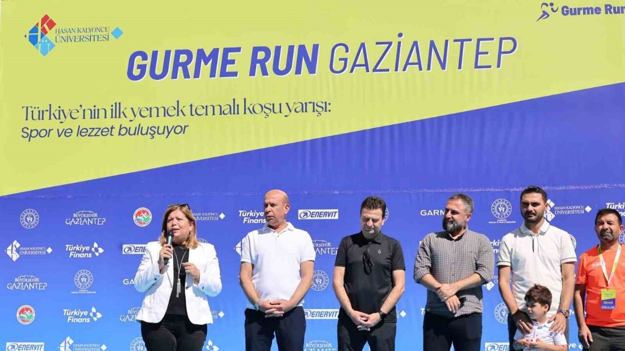 Türkiye Finans'ın Ana Sponsoru olduğu Gurme Run Gaziantep Yarı Maratonu gerçekleşti
