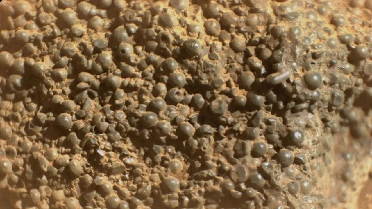 Mars'ta hiçbir oluşuma benzemeyen yeni bir kaya keşfedildi