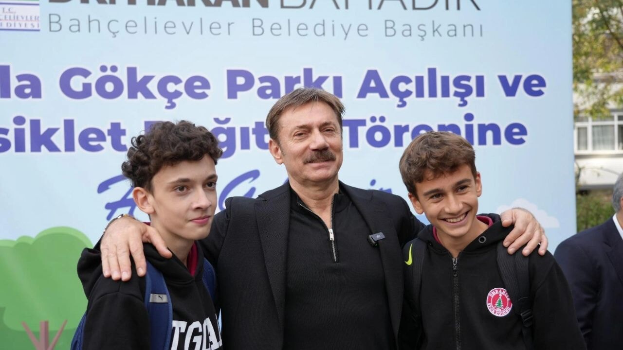 Bahçelievler'de park ve bisiklet coşkusu