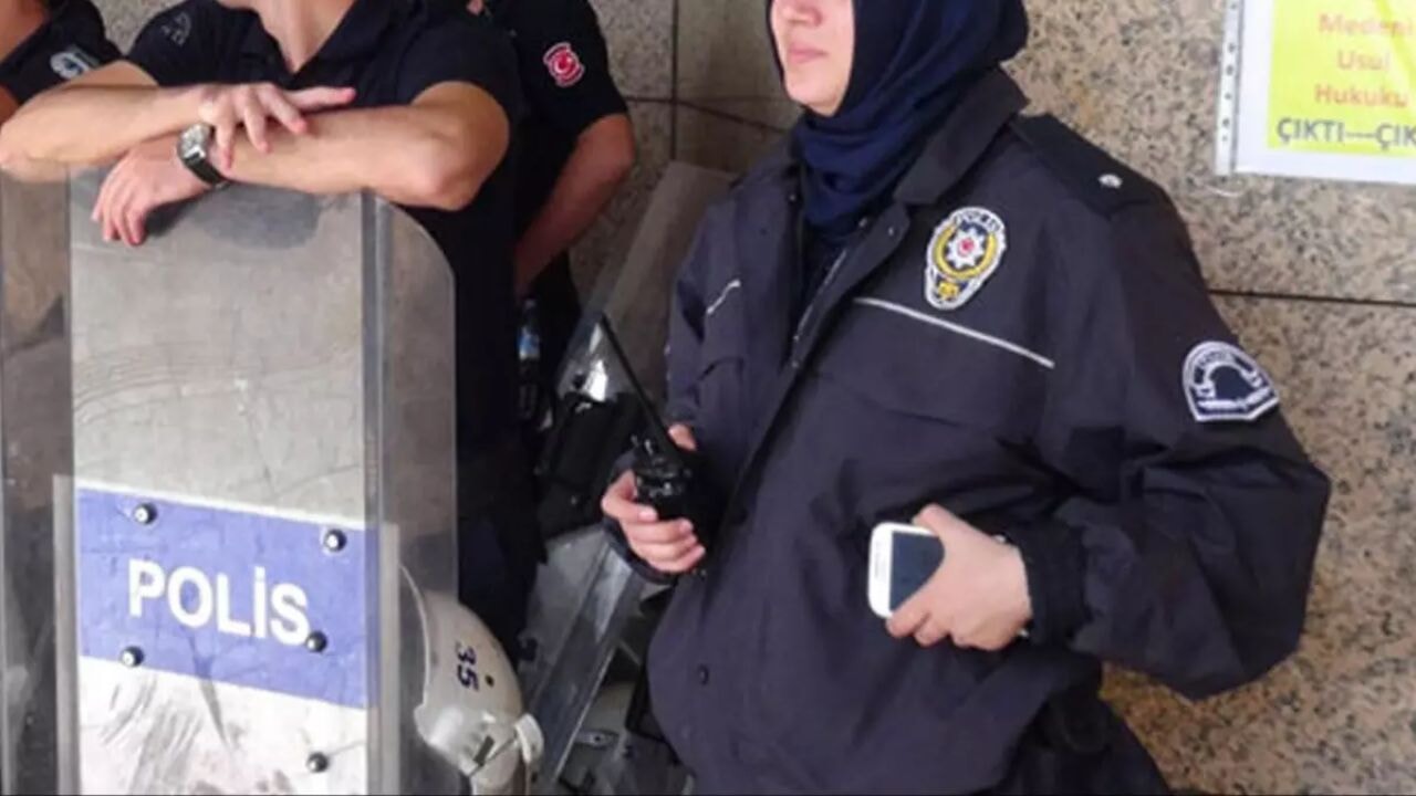 Başörtüsü nedeniyle hakarete uğrayan polis için soruşturma başlatıldı