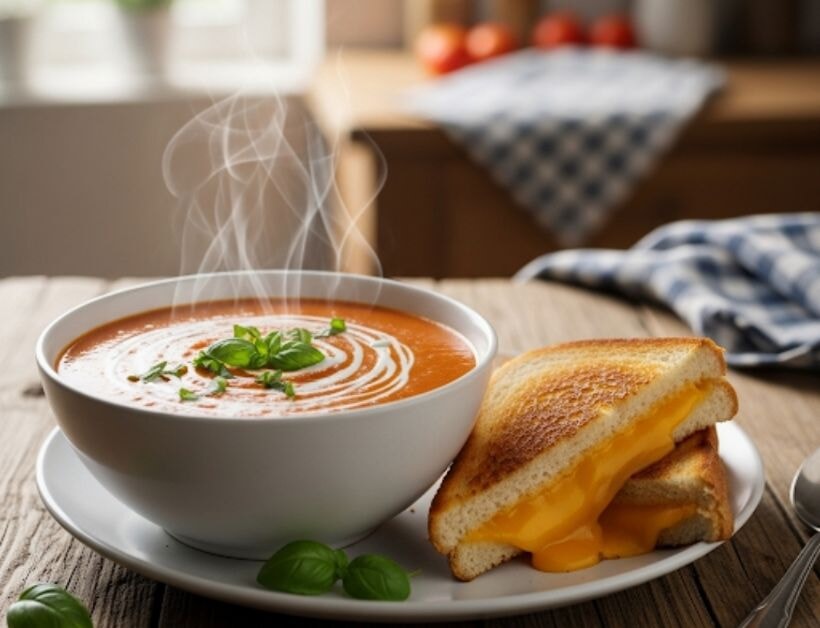 Domates konservesi ile domates çorbası yapımı | Kışlık soslu domates çorbası nasıl yapılır?