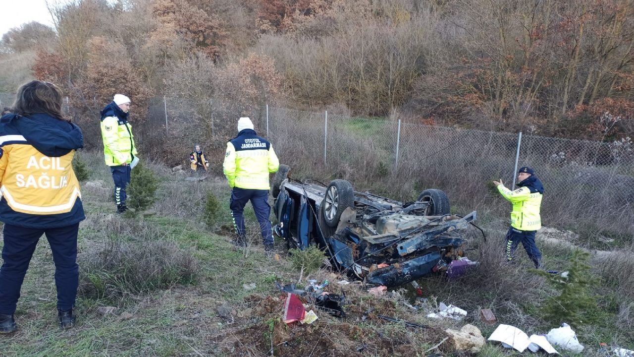 İzmir-İstanbul Otoyolu'nda facia