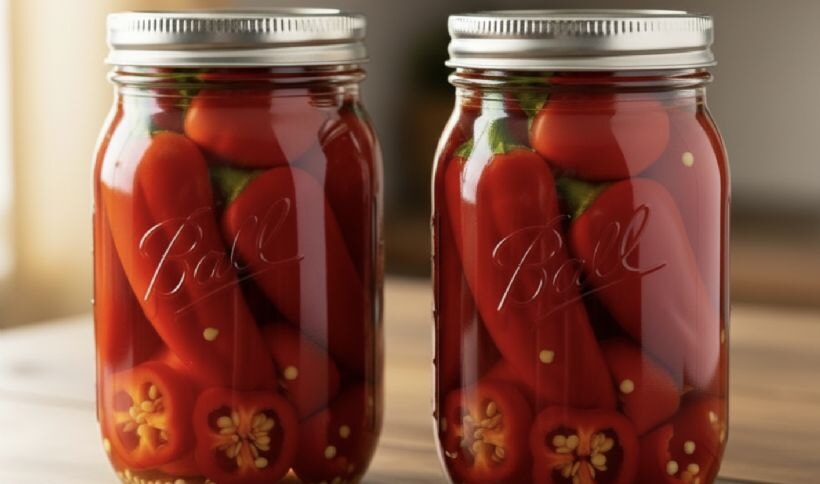 Kapya biber konservesi tarifi | Kırmızı biberden konserve nasıl yapılır, közlenmeden olur mu, sıcak suda nasıl ve ne kadar vakumlanır?