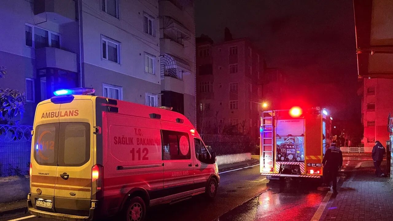 Kocaeli'de korkutan yangın!