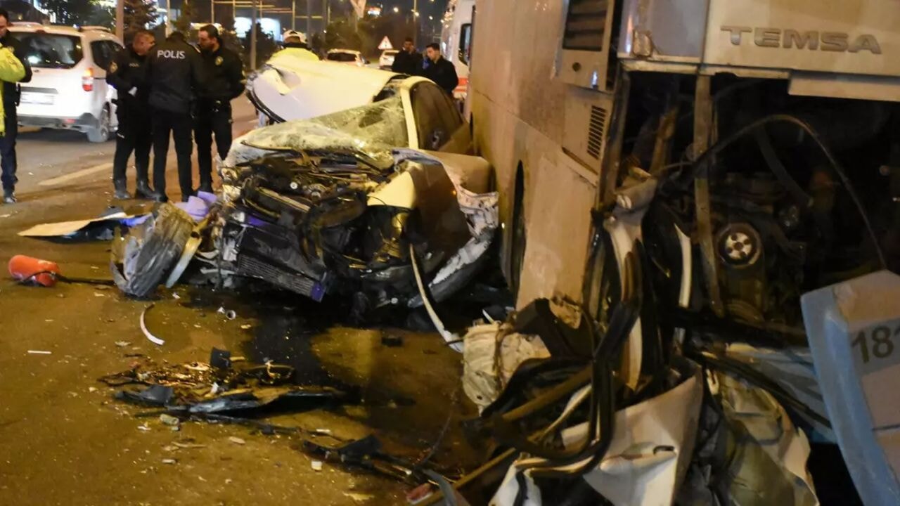 Malatya yolunda feci zincirleme kaza!