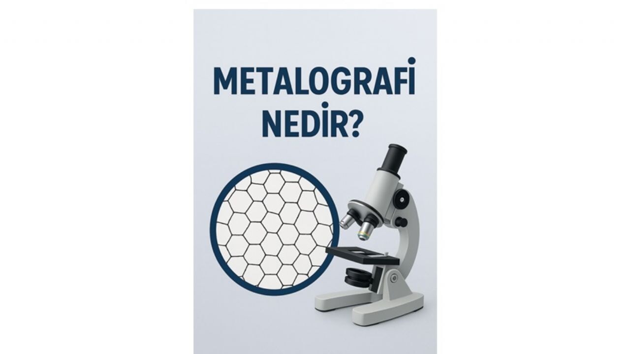 Metalografi Nedir? Mikro Yapı Analizinde Metkon'un Rolü