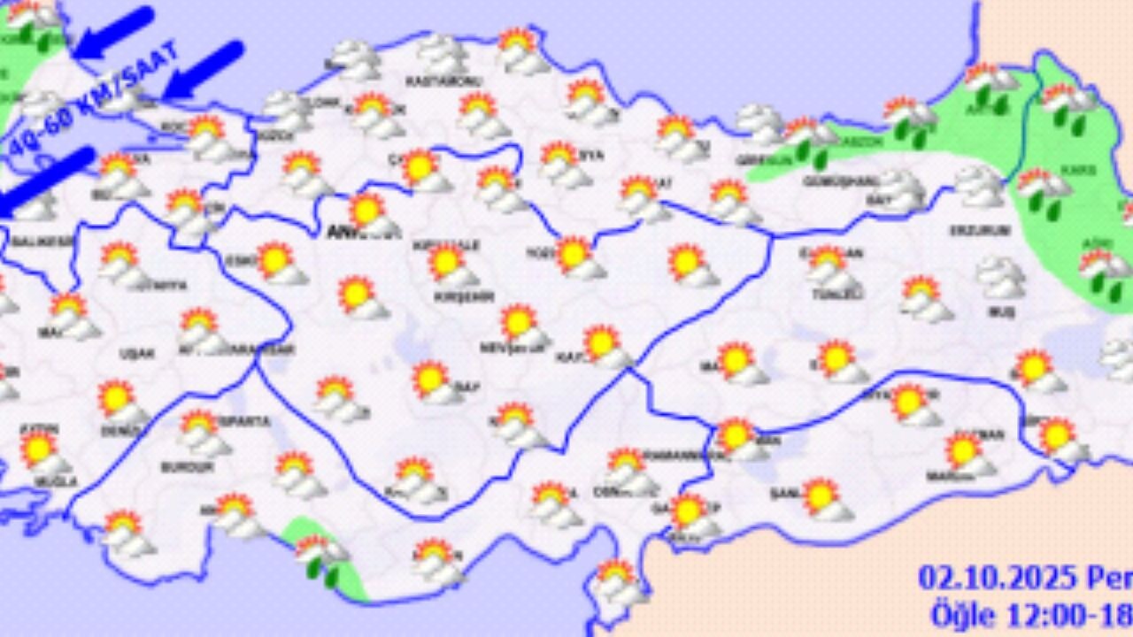 Meteoroloji açıkladı! Bugün hava nasıl olacak?