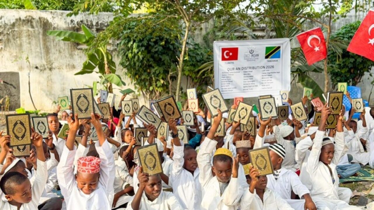 TANZANYA'NIN YETİM YÜZLERİNDE KUR'AN IŞIĞI: RAMAZAN'IN BEREKETİ DARÜSSELAM'A ULAŞTI!